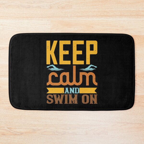 Item preview, Keep Calm And Swin On designed and sold by GoodVibeDesign.