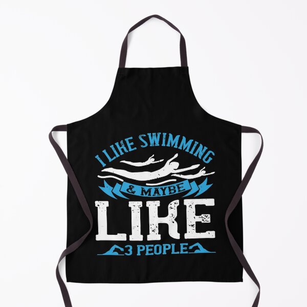 Item preview, I Like Swimming And Maybe, Like, 3 People  designed and sold by GoodVibeDesign.