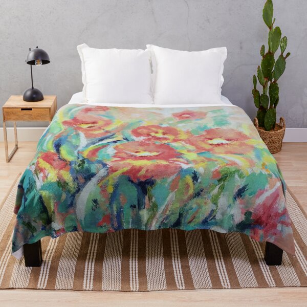 Item preview, Abstract Hollyhocks designed and sold by Smita J Sharma.