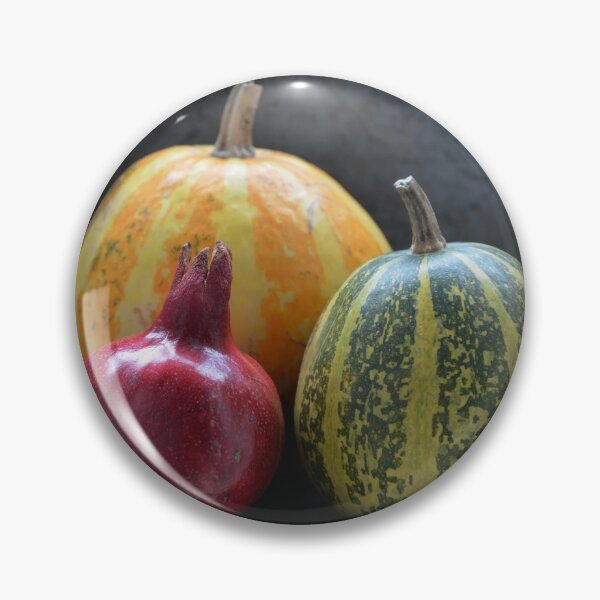 Item preview, pomegranate and pumpkins on black designed and sold by Mike Kiev art.