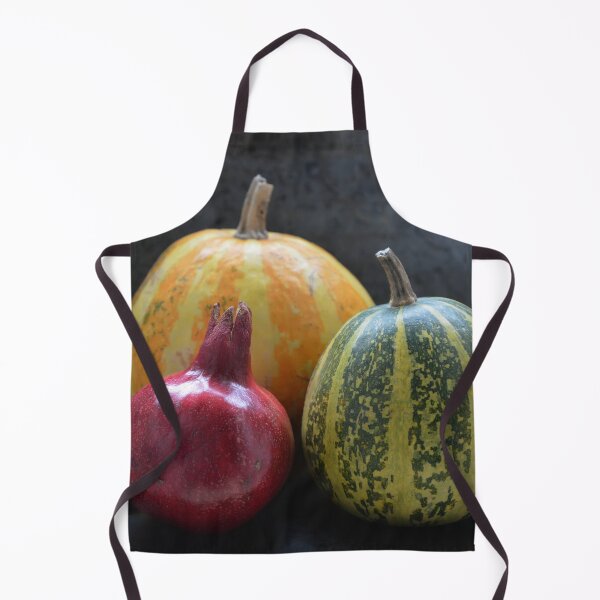 Item preview, pomegranate and pumpkins on black designed and sold by Mike Kiev art.