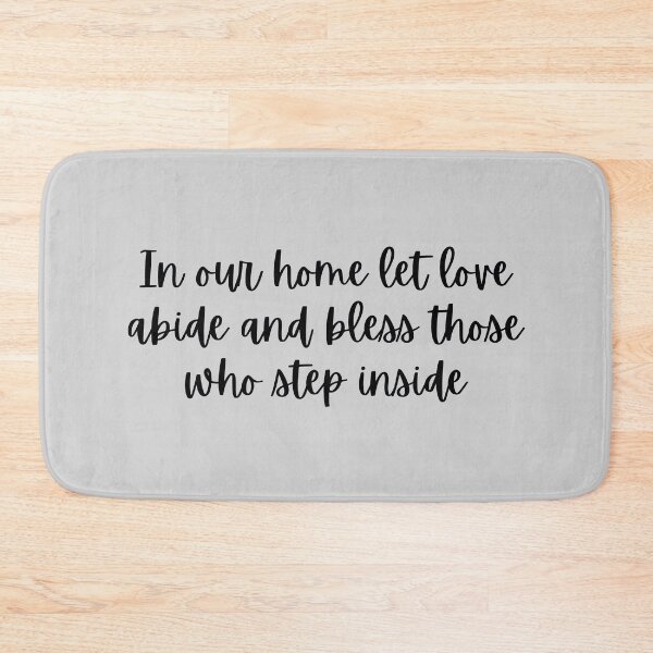 Item preview, In our home let love abide and bless those who step inside - by Boo-da-chay designed and sold by Boo-da-chay.