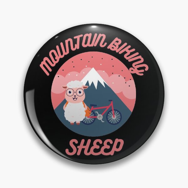 Artikelvorschau, Mountainbike-Schaf-T-Shirt entworfen und verkauft von taddd.
