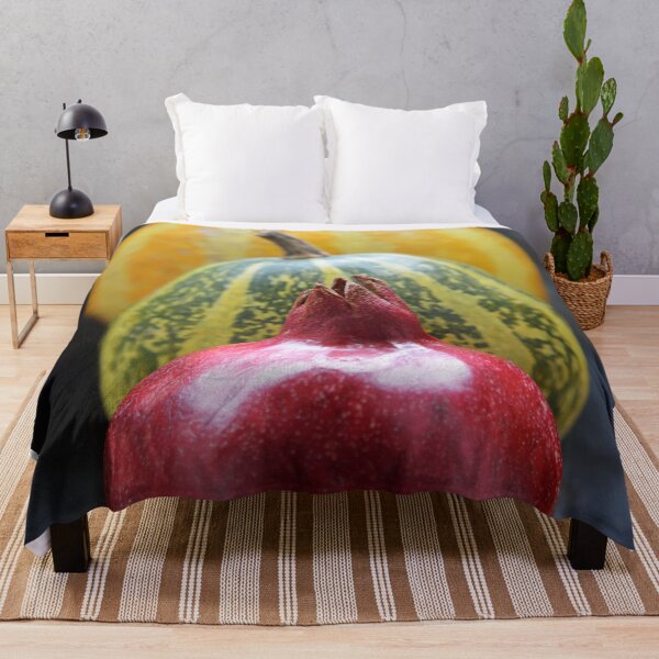 Item preview, pomegranate and pumpkins on black 2 designed and sold by Mike Kiev art.