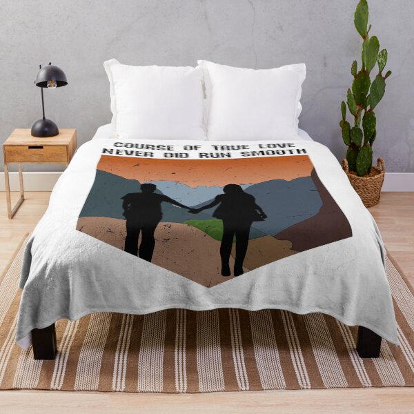 Item preview, Silhouette couple Illustration in the Valleys designed and sold by Store Artilia.