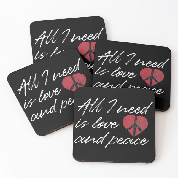 Item preview, All I need is love and peace designed and sold by Beefytee.