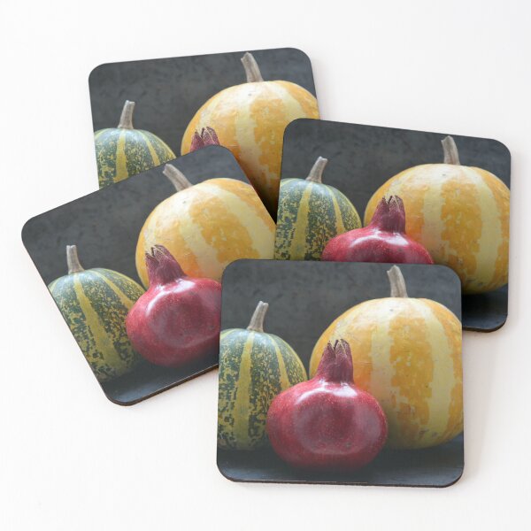 Item preview, pomegranate and pumpkins on black 3 designed and sold by Mike Kiev art.