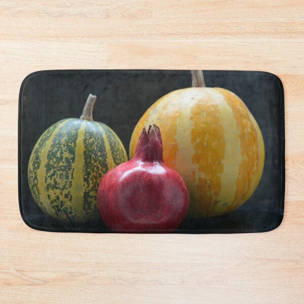 Item preview, pomegranate and pumpkins on black 3 designed and sold by Mike Kiev art.