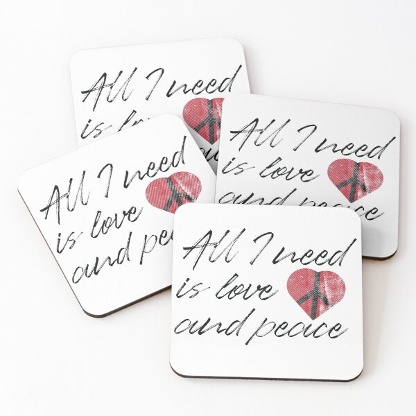 Item preview, All I need is love and peace designed and sold by Beefytee.