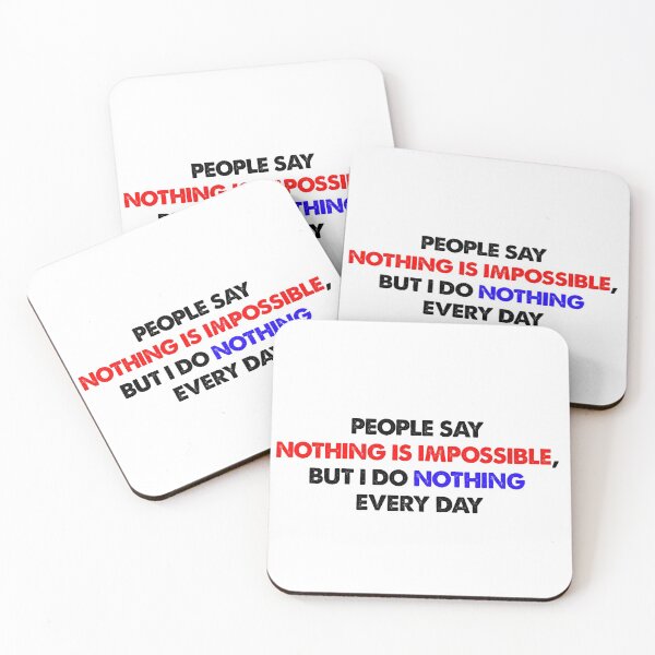 Item preview, Slightly wrong -Nothing is impossible designed and sold by IgaBarClay.