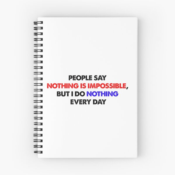 Item preview, Slightly wrong -Nothing is impossible designed and sold by IgaBarClay.