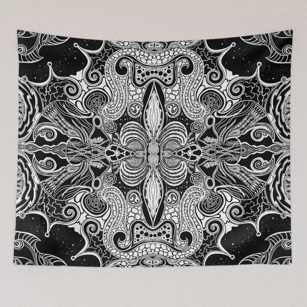 Item preview, MantaRay Black and White Art designed and sold by StudioXochi.