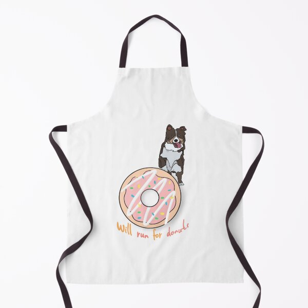 Item preview, Border collie will run for donuts designed and sold by OkeyDoggie.