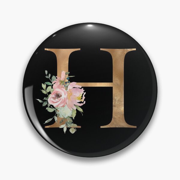 Item preview, Letter H Monogram designed and sold by WisdomInspired.