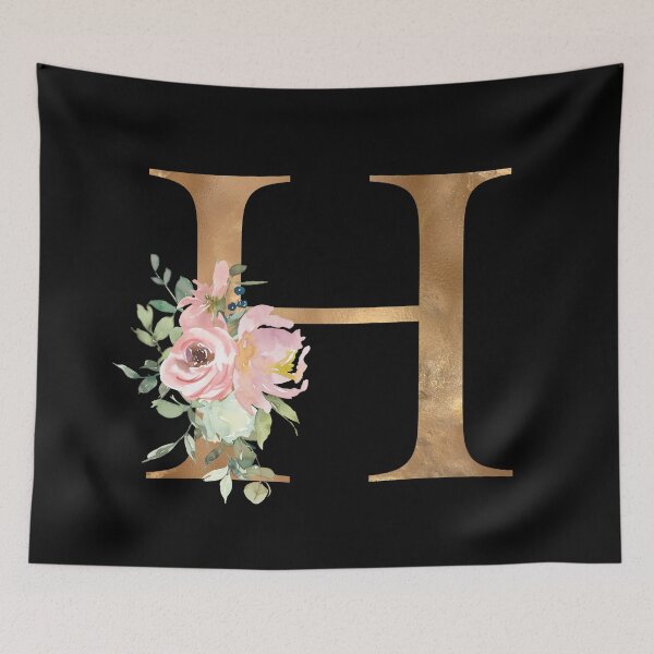 Item preview, Letter H Monogram designed and sold by WisdomInspired.