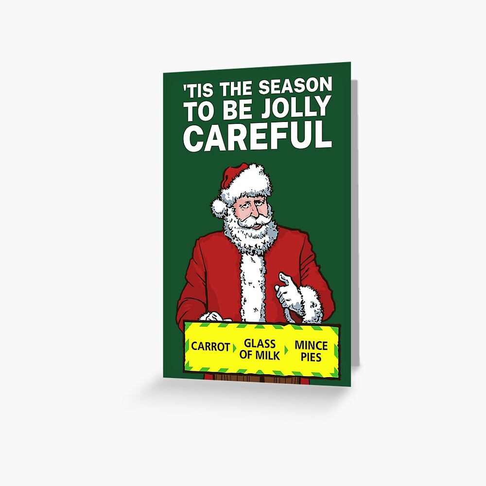 Greeting Card Tis the season to be jolly NEW Funny Christmas Xmas
