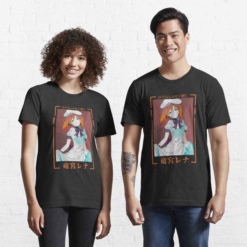 Rena Ryuugu Insane Higurashi When They Cry T Shirt By Miroteiempire Redbubble