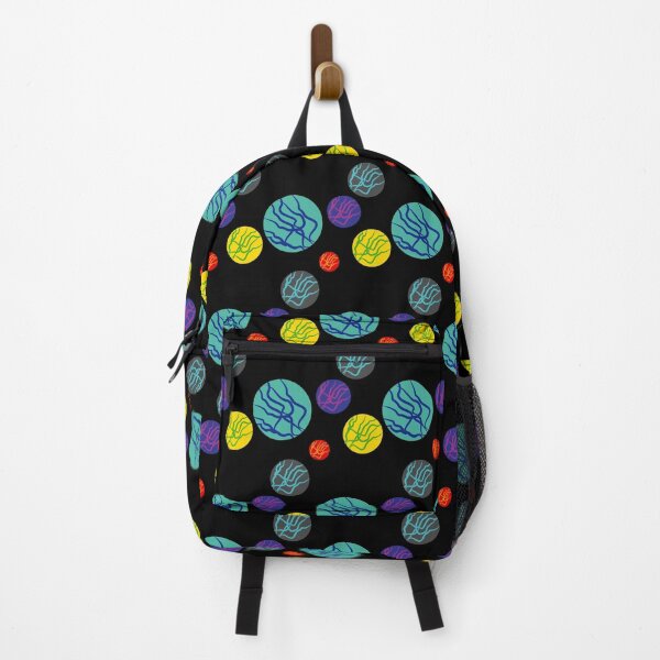 Item preview, Multicolored Microbes Pattern designed and sold by GregUche.