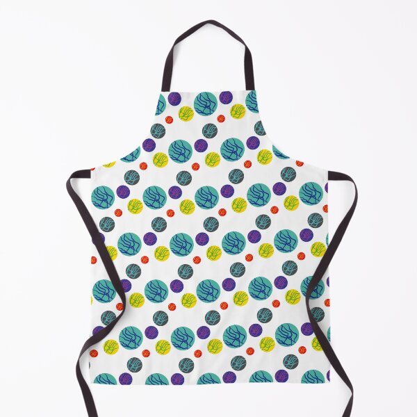 Item preview, Multicolored Microbes Pattern designed and sold by GregUche.