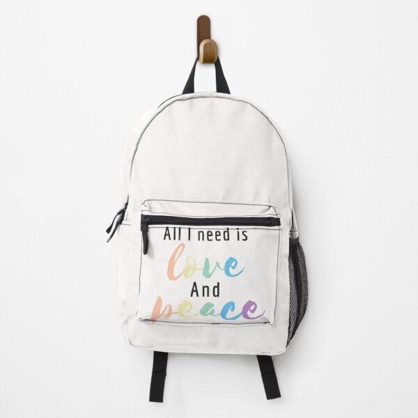 Item preview, All I need is love and peace designed and sold by Nyanko-Sempai.
