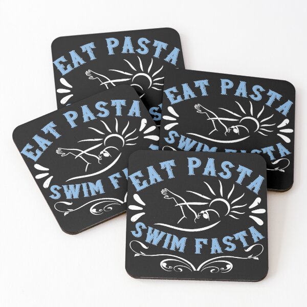 Item preview, Eat Pasta. Swim Fast designed and sold by GoodVibeDesign.
