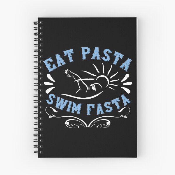 Item preview, Eat Pasta. Swim Fast designed and sold by GoodVibeDesign.