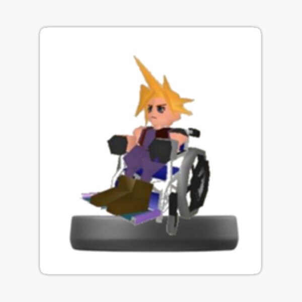 Wheelchair Cloud Sticker