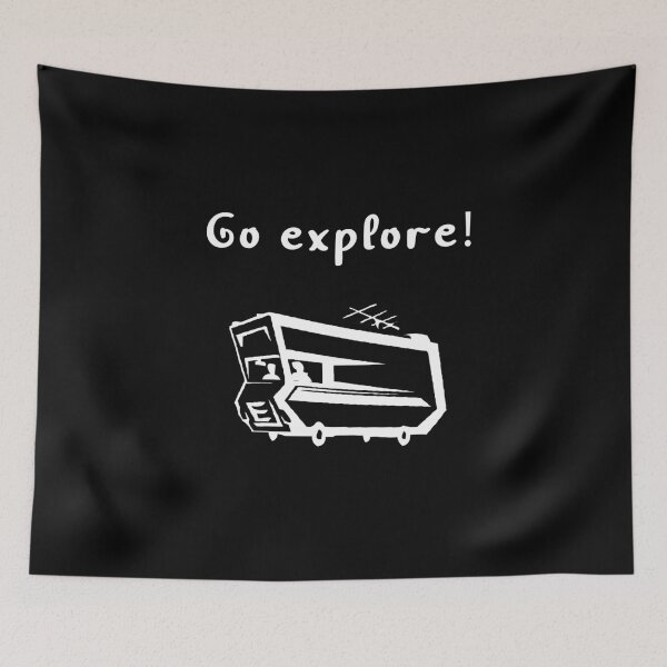 Item preview, Go explore! designed and sold by MagicalMystery6.