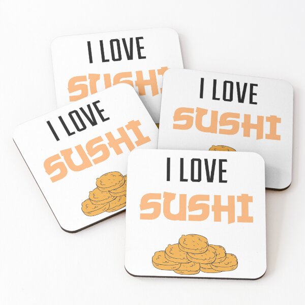 Item preview, Slightly Wrong Sushi Nuggets designed and sold by AshzShop.