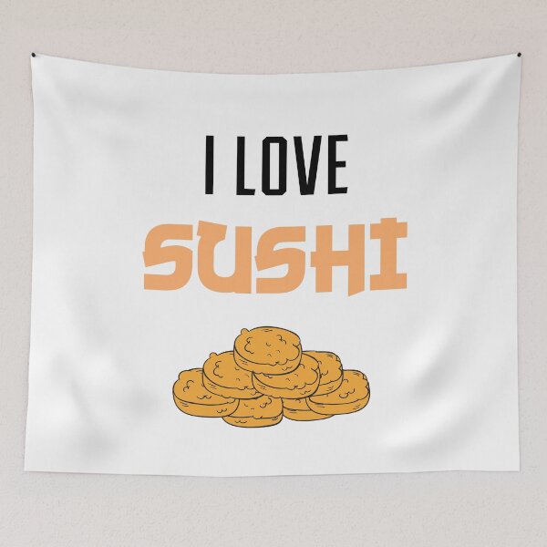 Item preview, Slightly Wrong Sushi Nuggets designed and sold by AshzShop.