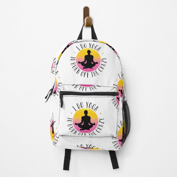 Item preview, i do yoga to burn off the crazy designed and sold by Bella's Merch.