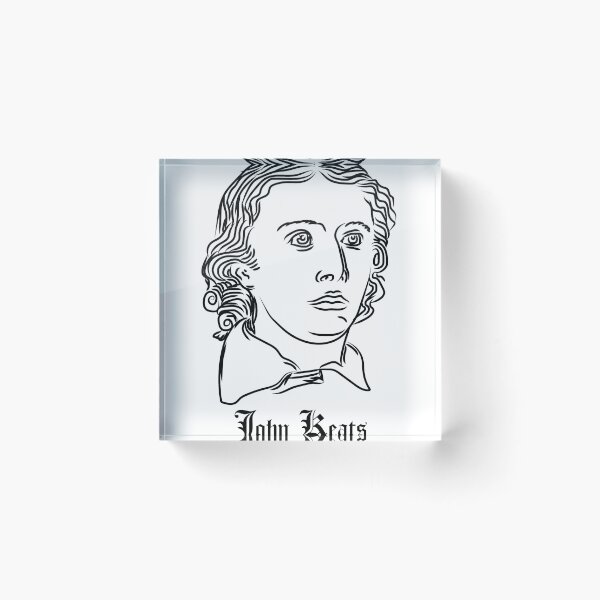 Item preview, Writing with John Keats designed and sold by JamesinShirts.