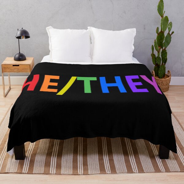 Item preview, He/They Pronouns designed and sold by Spectrum Perspectives.