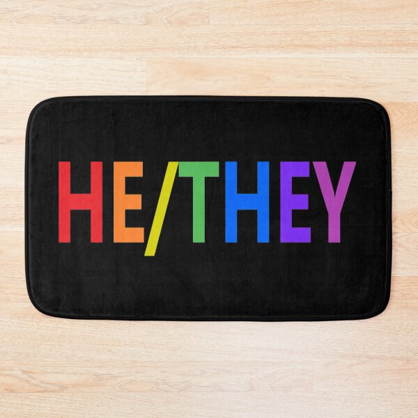 Item preview, He/They Pronouns designed and sold by Spectrum Perspectives.