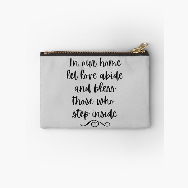 Item preview, In our home let love abide and bless those who step inside - Portrait by Boo-da-chay designed and sold by Boo-da-chay.