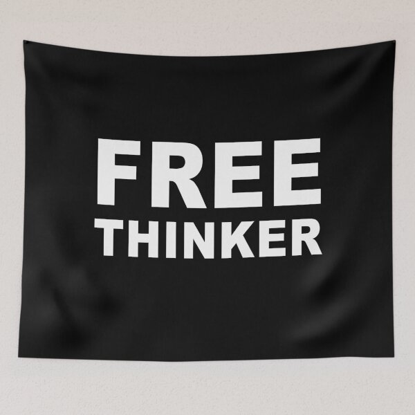 Item preview, Free thinker, Think For yourself designed and sold by ArtOfRebellion.