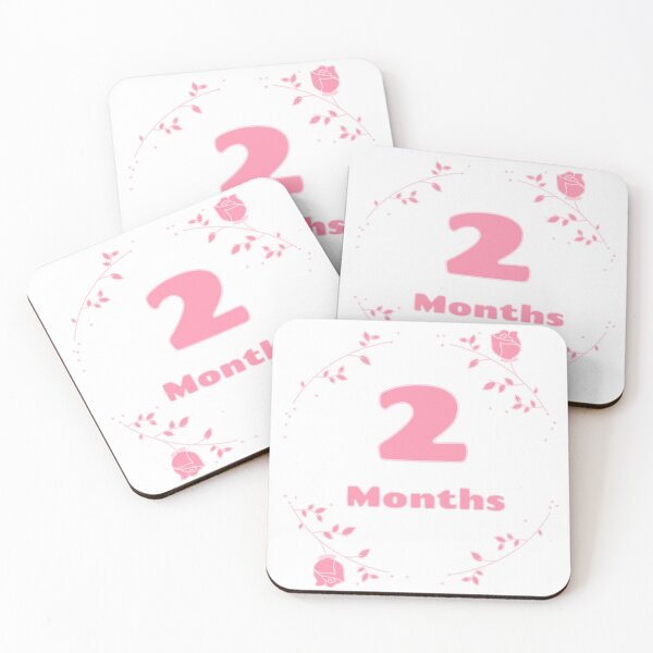 Item preview, Floral baby monthly milestone 2 months designed and sold by sully-boutique.