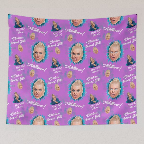 Item preview, Kim Woodburn kicking off wallpaper  designed and sold by Shelmodine79.