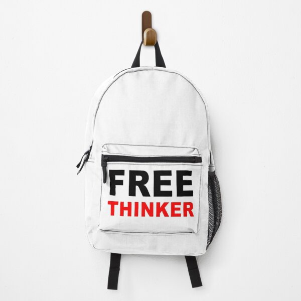 Item preview, Free thinker, Think For yourself Red and Black designed and sold by ArtOfRebellion.