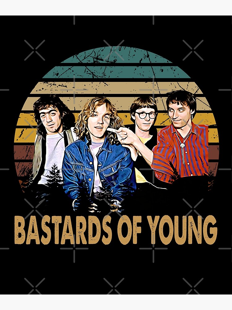 "VIntage bastards of young the replacements band gift for fans art