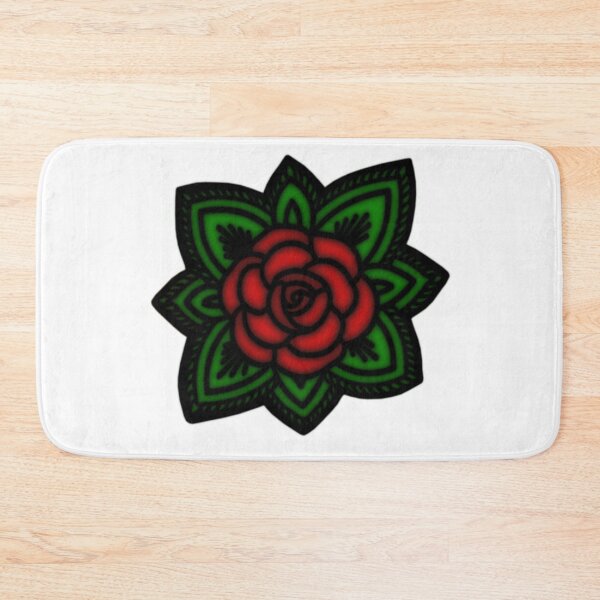 Item preview, Old School Rose Tattoo designed and sold by sirglennbo.