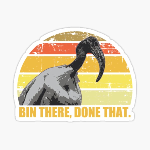 Item preview, Australian Ibis humor designed and sold by The Round-dot.