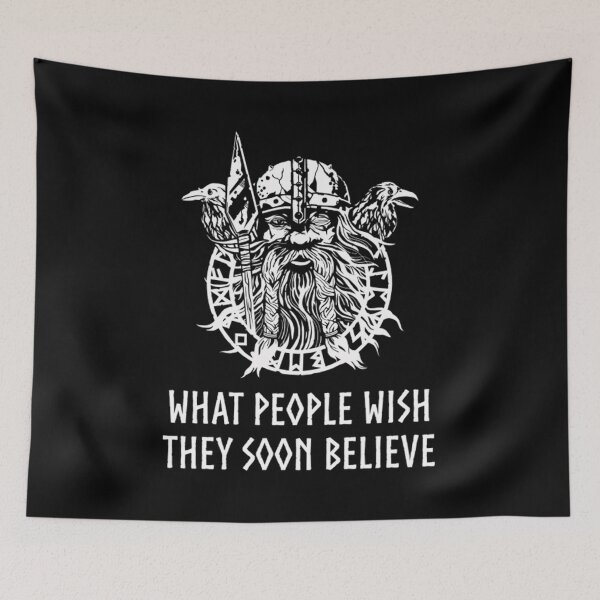 Item preview, Medieval T-ShirtMedieval Viking Mythology Norse Proverb Scandinavian Odin designed and sold by GongLake.