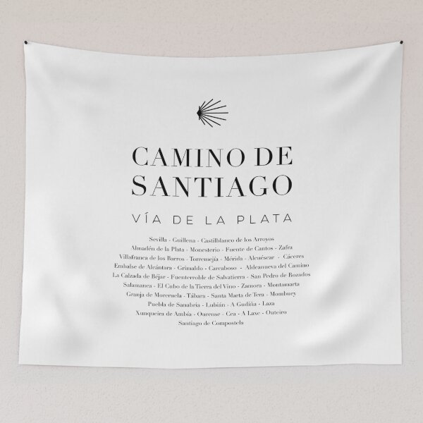 Item preview, Camino de Santiago - Vía de la Plata designed and sold by wisemagpie.