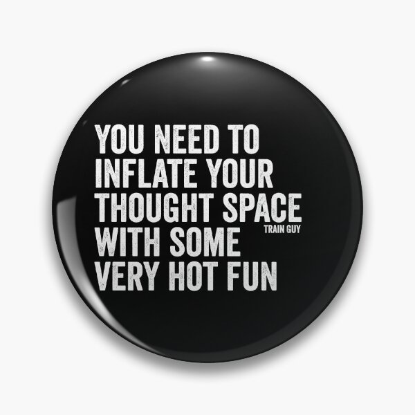 Item preview, Train Guy - inflate your thought space designed and sold by Craftaholic.