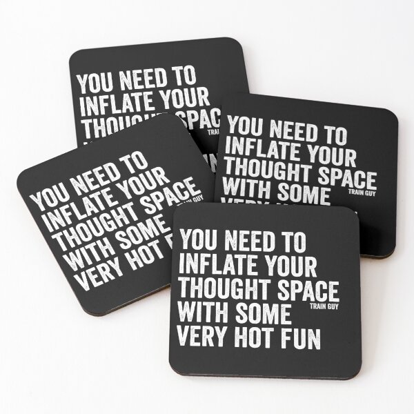 Item preview, Train Guy - inflate your thought space designed and sold by Craftaholic.