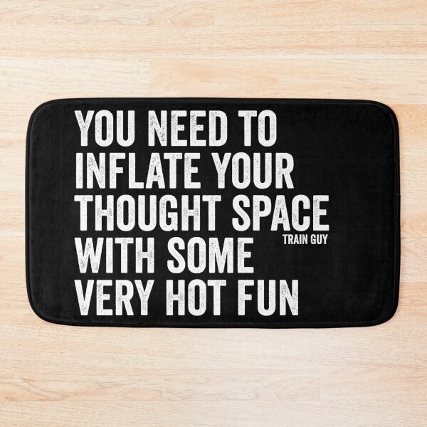 Item preview, Train Guy - inflate your thought space designed and sold by Craftaholic.