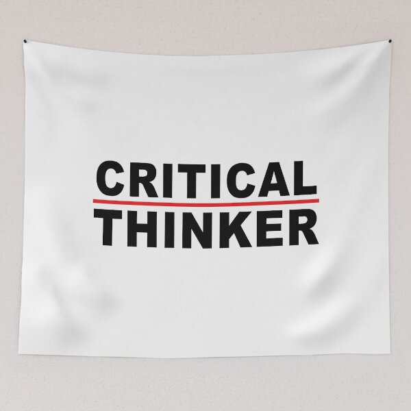 Item preview, Critical thinker, Question Everything designed and sold by ArtOfRebellion.