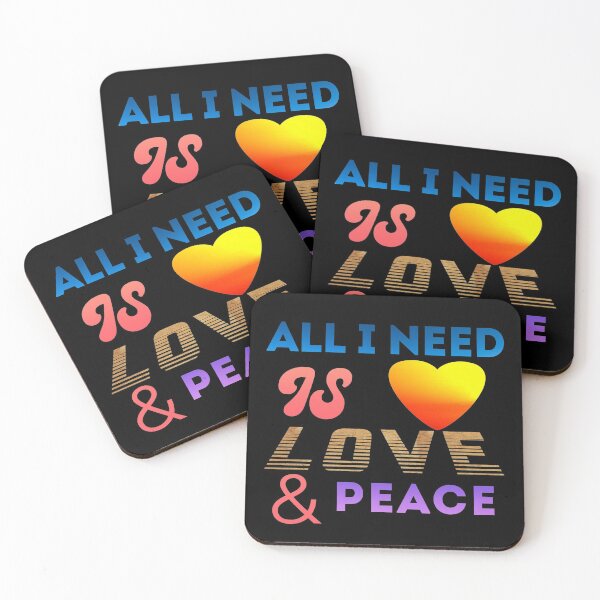 Item preview, All i need is love and peace designed and sold by KGN  CREATIVITY.