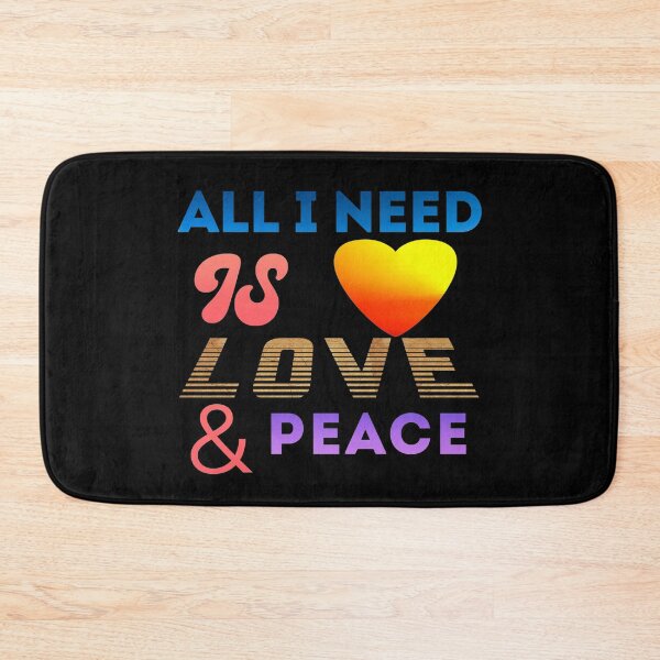 Item preview, All i need is love and peace designed and sold by KGN  CREATIVITY.